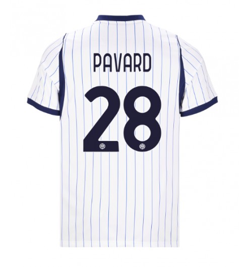 Inter Milan Benjamin Pavard #28 Bortedrakt 2026-27 Korte ermer Inter Milan Benjamin Pavard #28 Bortedrakt 2026-27 Korte ermer